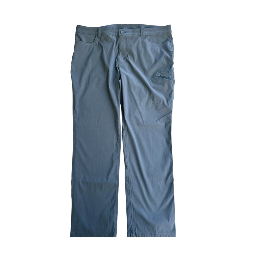 Eddie Bauer Women's Hiking Pants Size 18 Gray Straight Leg Outdoor Travel